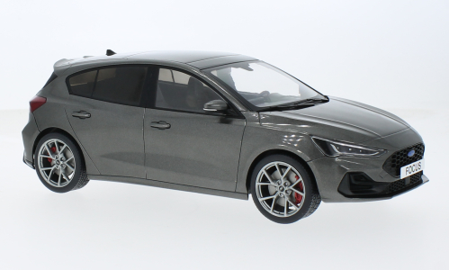 Ford Focus ST 2022 Grijs Metallic - 1:18